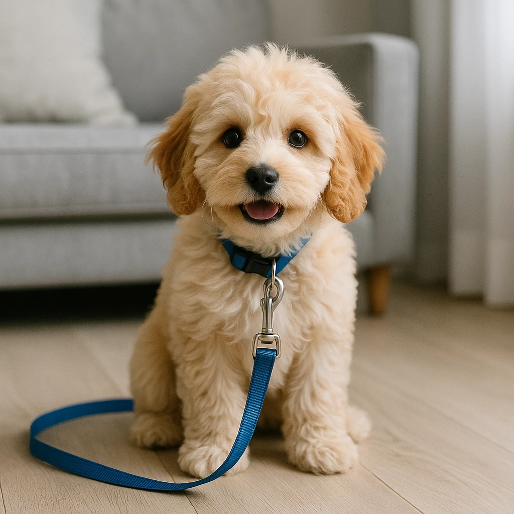 How to Safely Use a House Line for Your Cavapoo Puppy